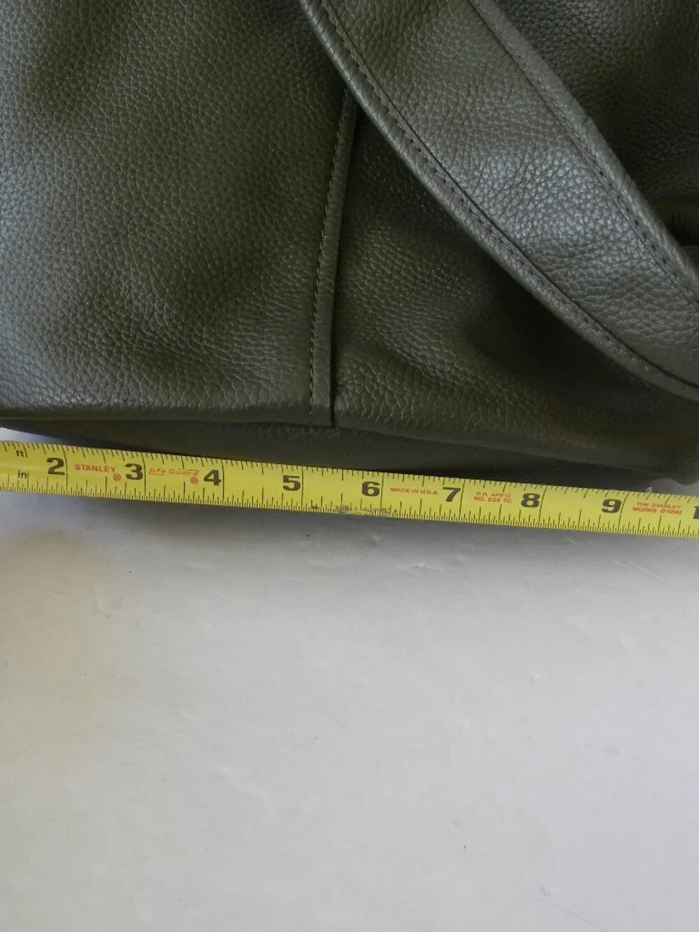 Michael Kors Sonny Medium Hobo Shoulder Bag IVY GREEN (OLIVE) PEBBLE LEATHER NWT